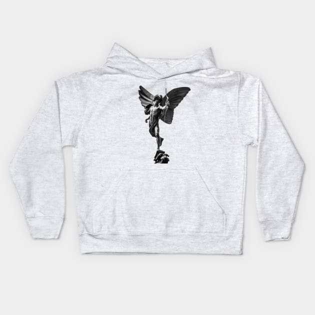 No Cupid Kids Hoodie by Enzwell